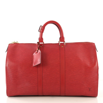 Louis Vuitton Keepall Bag Epi Leather 45
