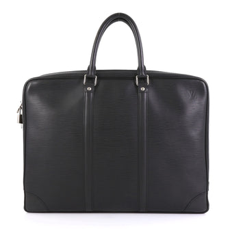 Louis Vuitton Porte-Documents Voyage Briefcase Epi Leather