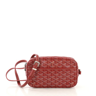 Goyard Cap Vert Handbag Coated Canvas  red 42629/3