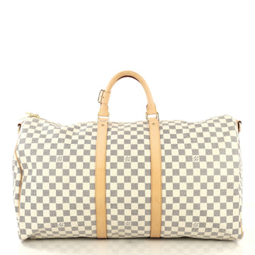 Louis Vuitton Keepall Bandouliere Bag Damier 55