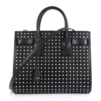 Saint Laurent Sac de Jour Bag Studded Leather Small 42654/27