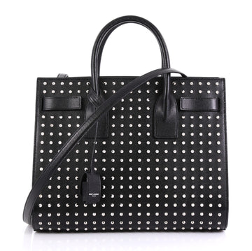 Saint Laurent Sac de Jour Bag Studded Leather Small 42654/27