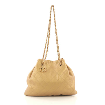 Chanel CC Bucket Bag Quilted Calfskin Small 