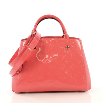 Louis Vuitton Montaigne Handbag Monogram Vernis BB