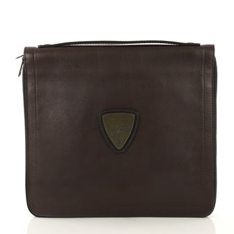 Louis Vuitton Rutieru Briefcase Utah Leather