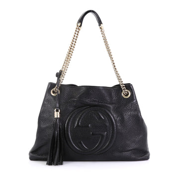 Gucci Soho Chain Strap Shoulder Bag Leather Medium 42675/1