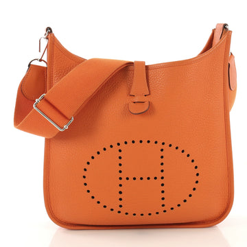 Hermes Evelyne Crossbody Gen III Clemence PM - Rebag