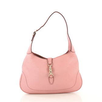 Gucci Model: Jackie O Bouvier Hobo Leather Medium Pink 42728/1