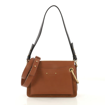 Chloe Roy Shoulder Bag Leather Small  brown 42747/1