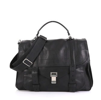 Proenza Schouler PS1 Satchel Leather Large 42748/1