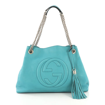 Gucci Soho Chain Strap Shoulder Bag Leather Medium 42754/2