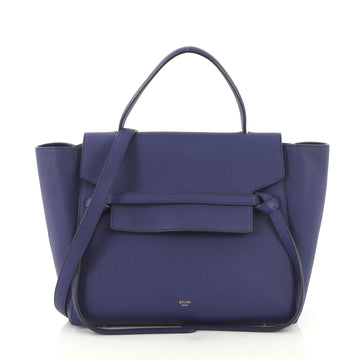 Celine Belt Bag Textured Leather Mini - Designer Handbag - Rebag