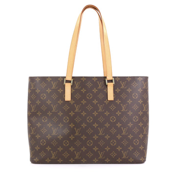 Louis Vuitton Luco Handbag Monogram Canvas