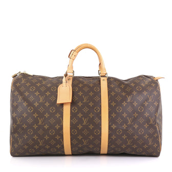 Louis Vuitton Keepall Bag Monogram Canvas 55