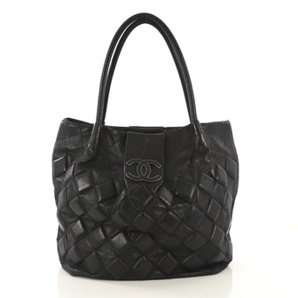 Chanel Sloane Square Tote 3D Quilted Calfskin Medium