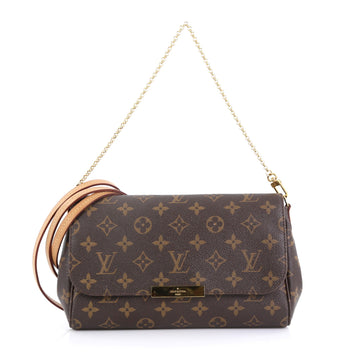 Louis Vuitton Favorite Handbag Monogram Canvas MM