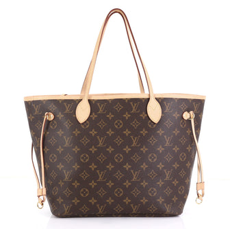 Louis Vuitton Neverfull NM Tote Monogram Canvas MM