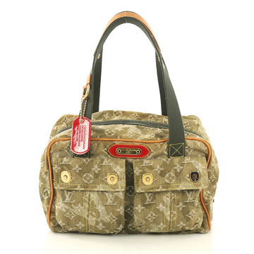 Louis Vuitton Jasmine Handbag Denim Monogramouflage