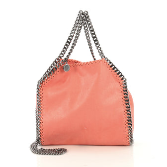 Stella McCartney Model: Falabella Fold Over Crossbody Bag Shaggy Deer Mini Pink 42858/18