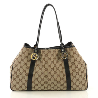 Gucci Model: Twins Tote GG Canvas Medium Brown 42858/6