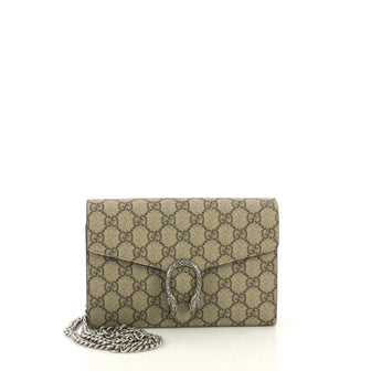 Gucci Dionysus Chain Wallet GG Coated Canvas Small - 42871/01