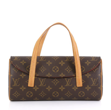 Louis Vuitton Sonatine Handbag Monogram Canvas