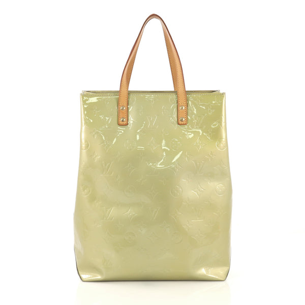 Louis Vuitton Monogram Vernis Reade MM - Yellow Totes, Handbags