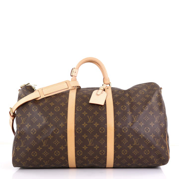 Louis Vuitton Keepall Bandouliere Bag Monogram Canvas 50