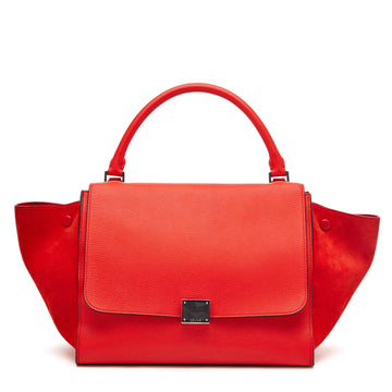 Celine Trapeze Suede Medium