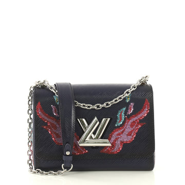Louis Vuitton Twist Handbag Epi Leather with Sequins MM