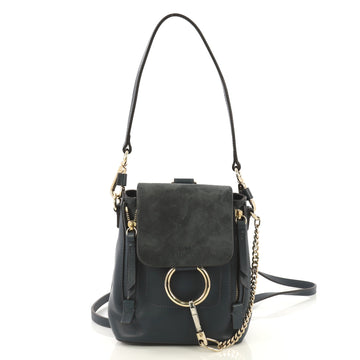 Chloe Faye Backpack Leather and Suede Mini -42914/1