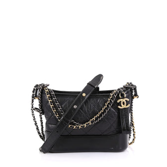 Chanel Gabrielle Hobo Quilted Aged Calfskin Small