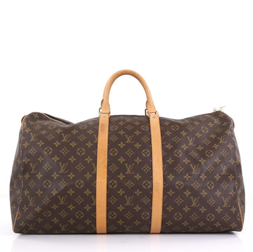 Louis Vuitton Keepall Bag Monogram Canvas 55