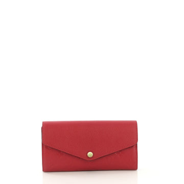 Louis Vuitton Sarah Wallet NM Monogram Empreinte Leather