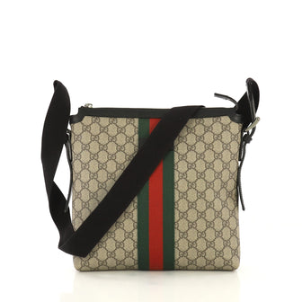 Gucci Web Messenger Bag GG Coated Canvas Medium  42933/2
