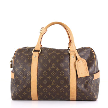 Louis Vuitton Carryall Handbag Monogram Canvas