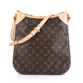 Louis Vuitton Odeon Handbag Monogram Canvas MM