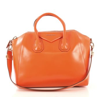 Givenchy Antigona Bag Leather Medium - Designer Handbag - Rebag