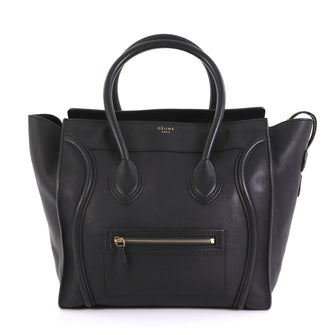 Celine Luggage Handbag Smooth Leather Mini - 42979/1
