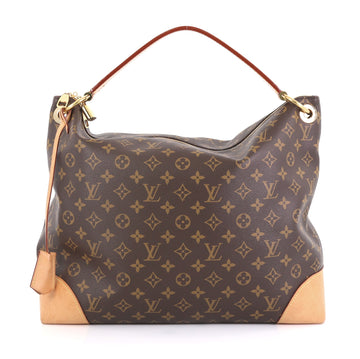 Louis Vuitton Berri Handbag Monogram Canvas MM