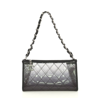 Chanel Naked Chain Pochette Quilted PVC