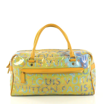 Louis Vuitton Limited Edition Pulp Weekender Bag PVC Over Monogram 