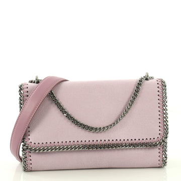 Stella McCartney Falabella Flap Shoulder Bag Shaggy Deer Small