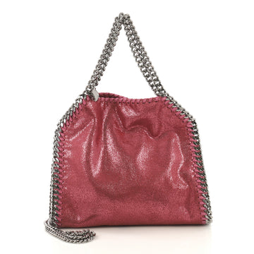 Stella McCartney Falabella Fold Over Crossbody Bag Shaggy Deer Mini