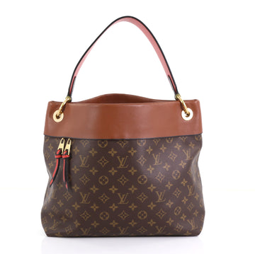 Louis Vuitton Tuileries Hobo Monogram Canvas with Leather