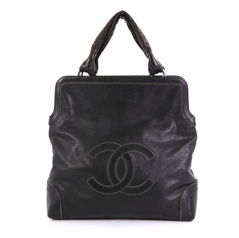 Chanel Soho Tote Leather Tall 