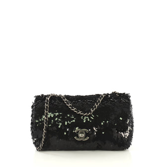 Chanel CC Flap Bag Paillettes Small