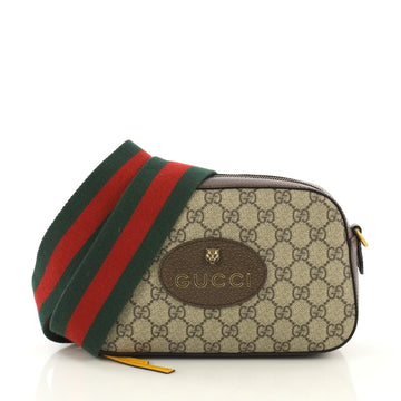 Gucci Model: Animalier Camera Messenger Bag GG Coated Canvas Brown 43044/1