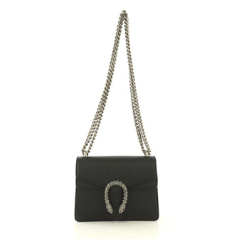 Gucci Dionysus Bag Leather Mini Black 430451