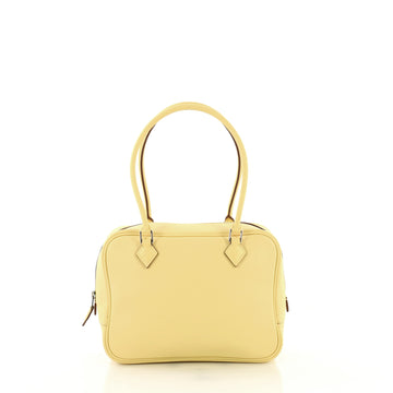 Hermes Plume Bag Swift 21 Yellow 430706